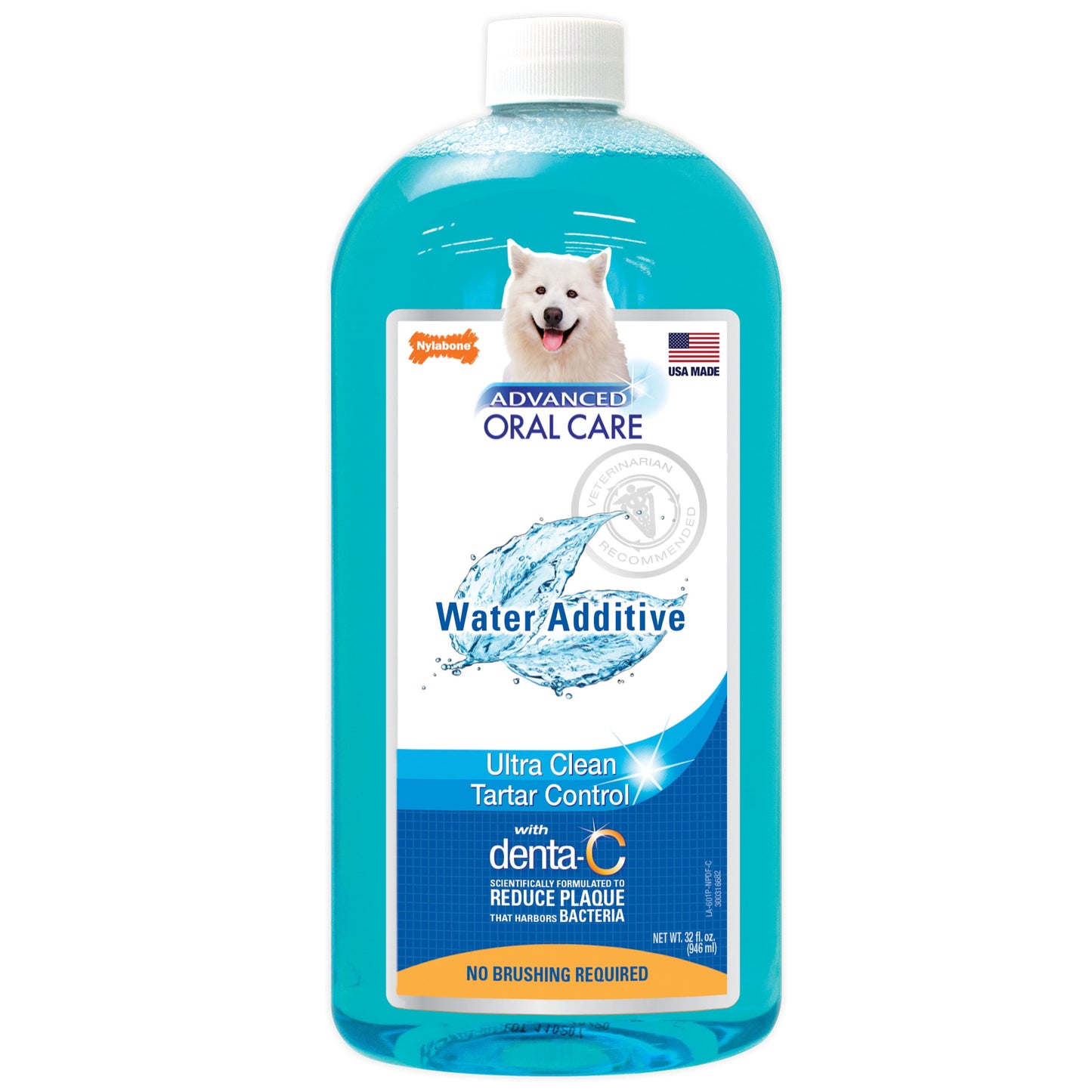 Advanced Oral Care Water Additive Ultra Clean Tartar Control for Dogs, 32 Oz