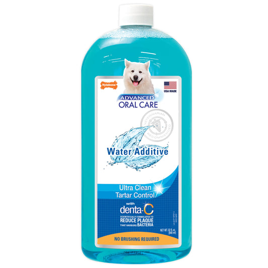 Advanced Oral Care Water Additive Ultra Clean Tartar Control for Dogs, 32 Oz