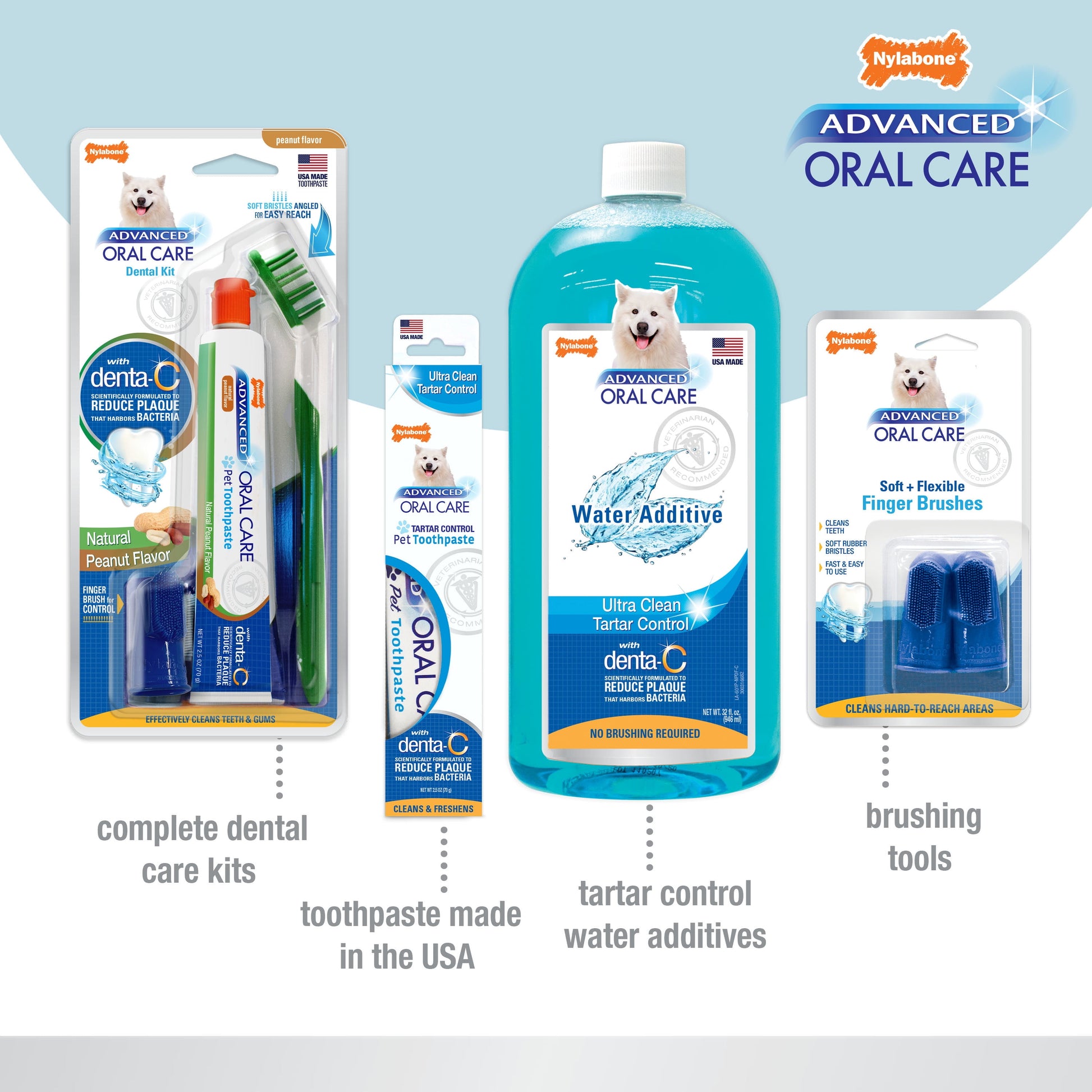 Advanced Oral Care Water Additive Ultra Clean Tartar Control for Dogs, 32 Oz